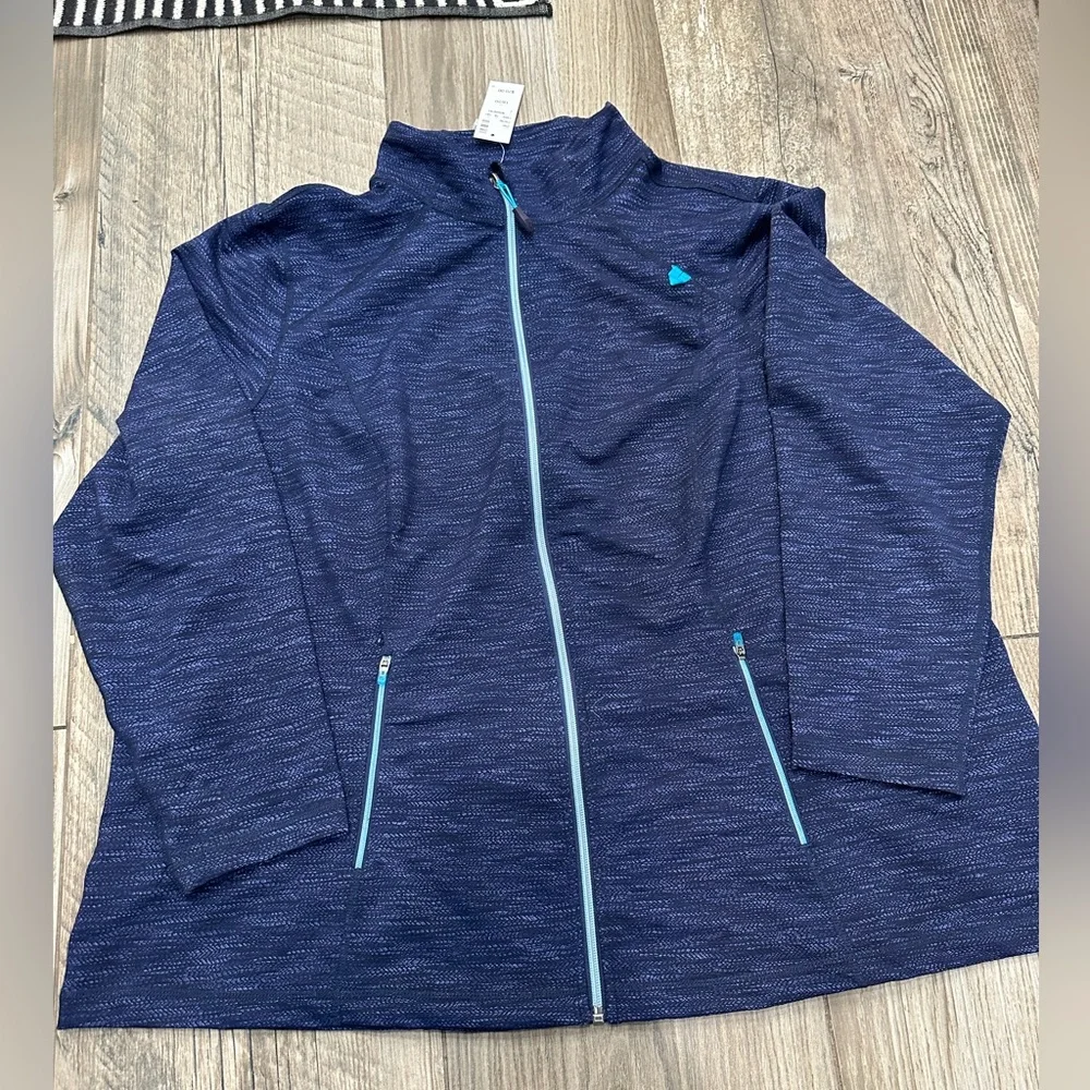 Avenue Zip up jacket 18/20 NWT activewear - Picture 1 of 2